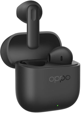 OPPO Enco Buds3 Écouteurs True Wireless, Casque Intra-auriculaire Bluetooth 5.4 Stéréo, 48H de Lecture, Unité de Haut-Parleur Dynamique de 12,4 mm, IP55, Son Spatial 3D, Slate Black