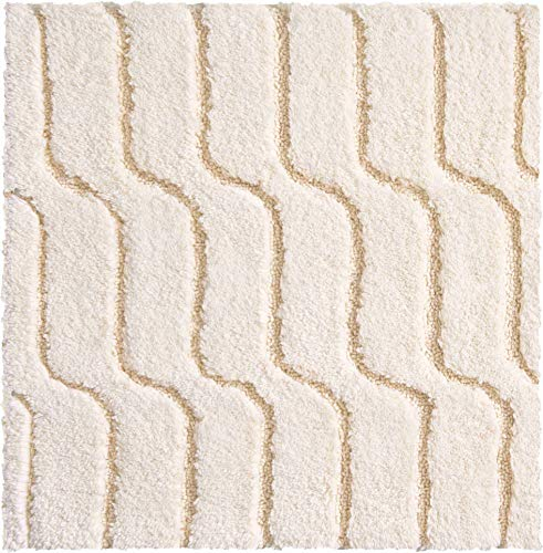 Grund Vogue Badteppich, Baumwolle, Natur, 60 x 60 cm
