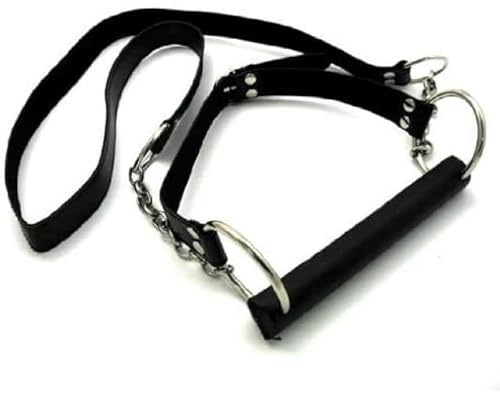 Bondage Masters Bit Gag with Reins, Restraining & Bondage Pony Play