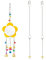 Pollo con campane colorate per appendere altalena giocattolo frutta Feeder Hanger per pappagallo