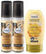 Balea 3er-Set Haarpflege: Professional Sprüh-Conditioner Express OIL REPAIR INTENSIV für strapaziertes, trockenes Haar (2 x 150 ml) + Haarspülung GOLDENE MILCH Glanz & Geschmeidigkeit (200 ml), 500 ml