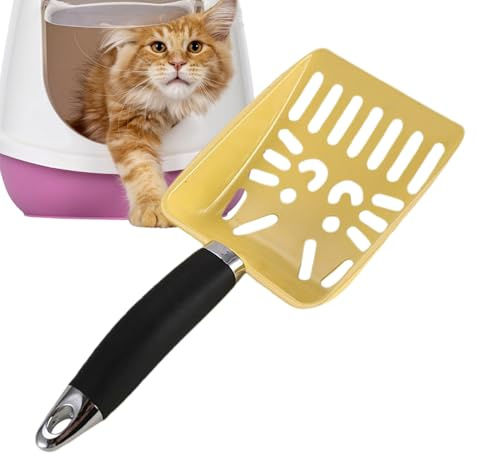 Kattlådespade | Hemma Kattung Bajs Spade,Ergonomisk Rostfri Sandspade För Toalett, Utomhus, Inomhus & Träning