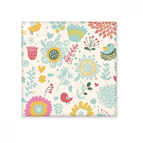 DIYthinker Planta de girasol color de la pintura brillante baldosa cerámica de baño Cocina muro de piedra decoración artesanal de regalo