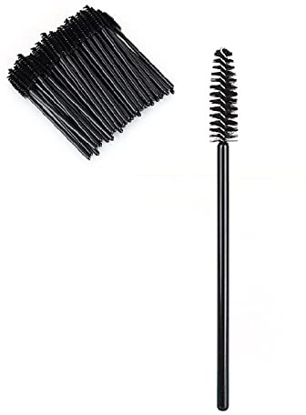 Ensemble de Brosses à Cils Jetables 50 Pièces, Pinceau à Mascara pour Cils Jetables, Applicateur D'extension de Cils, Outil de Beauté, Kit de Pinceaux de Maquillage pour Friser et Soulever les Cils
