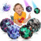 ENAIAH 4 StückJump Ball, Ball Hohe Springender Gummiball, Moon Space Ball Mini Bouncing Ball Toy, Moonball EIN Knallendes Geräusch Machen Bounce-Loch-Ball, Mondball Lavaball für Kinder im Freien