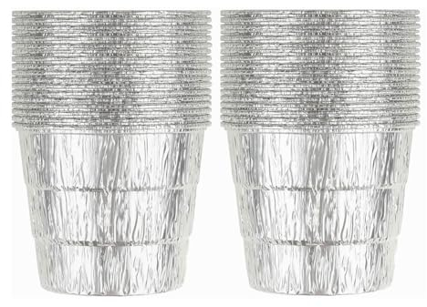 bephible Lot de 20 doublures de seau à graisse pour grilles Traeger, feuille d'aluminium, barbecue, barbecue, extérieur - Série Pro 575/780 - 20 pièces