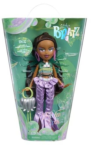 Bratz Fashion Pixiez Sasha Collectible Fantasy Doll with Real Fashions and Accessories