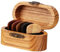 Vaguelly Guitar Picks Case Wooden Guitar Picks Storage Plectrum Organizer Easy to Carry