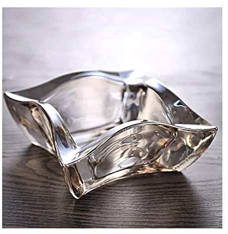 GFHTRELY Posacenere Posacenere in Vetro Prisma Posacenere for Hotel in Camera da Letto Posacenere Trasparente Posacenere in Vetro Trasparente Prisma Vassoio per Fumi(001)