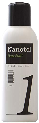 Nanotol Haushalt Cleaner Konzentrat - hochwertiger Haushaltsreiniger - Vorbereitung für Nanotol Protector Hochleistungs Fensterreiniger; Glasreiniger; Wintergarten Reiniger - 125ml