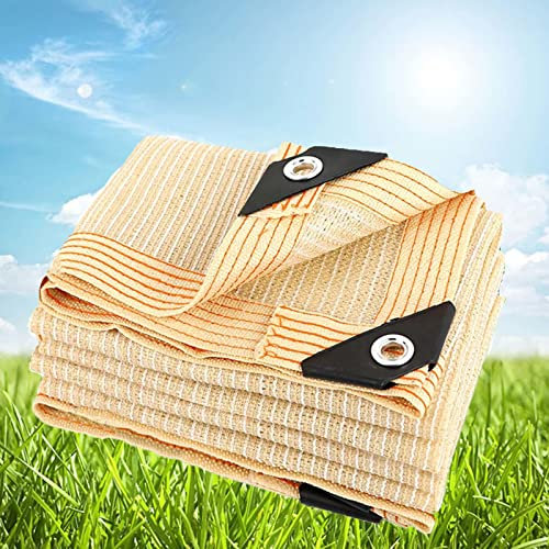 LBRG beige shade net, 90% shade, pergola shade sail,Privacy Fence Screening Netting,Shading Blinds, customizable,Beige-1x3m(3.3 * 9.8ft)