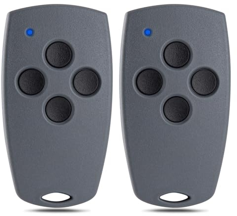 433,92MHz Ersatz Handsender für Marantec Digital 212-433 211-433 221-433 Kompatibel mit Marantec d313 382 384 d302 d304 433 Torantrieb Fernbedienung 2 Stück