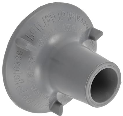 HOMSFOU Pieds de rechange pour chaise de douche - Grande ventouse - Embouts en caoutchouc pour chaise percée et accoudoirs de siège de toilette - Compatibilité : rembourrage confortable - Design