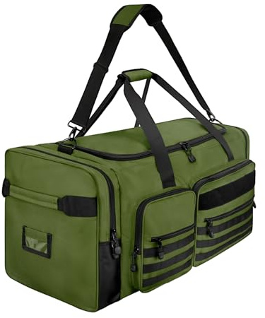 Goloni 130L Heavy Duty Large Duffle Equipment Bag,Catchers Gear Bag with Shoe Compartment,Baseball Duffle Bag for Training Gear Sports Gym Equipment