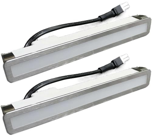 2-Pack for 170mm hotte de cuisine lumière 1.5W 12V 230V ventilateur fumée extracteur lampe cuisinière sous-armoire(6000K,NO_220-240V 1.5W)