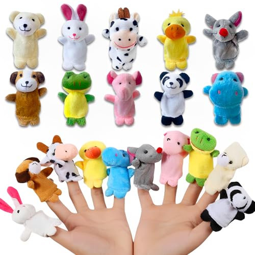 10 Stücke Fingerpuppen Für Kinder, Niedliche Tierchen Fingerpuppen, Für Mitgebsel Kindergeburtstag, Kindergeburtstag Mitgebsel, Mitbringsel Kindergeburtstag, Kindergeburtstag Gastgeschenke