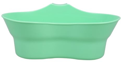 YOSADIER Bacinella Vomito per Anziani e Pazienti Tazza Multifunzionale per Igiene Orale Manico Plastica Sicura e Portatile per Assistenza a Letto e Risciacquo Dentale