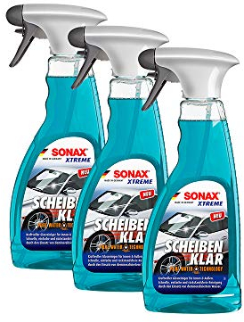 SONAX 3X 02382410 Xtreme ScheibenKlar NanoPro ScheibenReiniger 500ml
