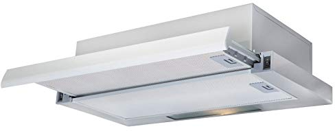 SIA TSH60SS 60cm Stainless Steel Telescopic Integrated Cooker Hood Extractor Fan