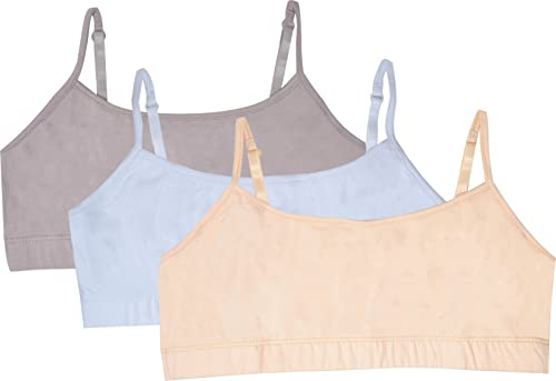 JAST Confezione da 2 pezzi Top interno in cotone per bambina, spalline regolabili. Marca spagnola. Taglie da 7 a 16, 892-C1, 7- 8 anni