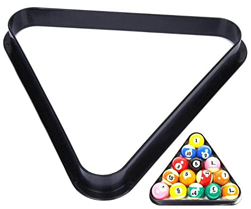Danlai Billard Ball Rack Plastic Billard 8-Balle Triangle Billard Rack pour Billard Pool Table