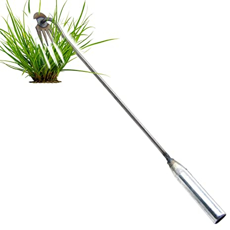Unkrautstecher Stehen Unkrautzieher Vertikales Unkraut Jätgerät, Langstieliges Handwerkzeug Unkraut Gartenkralle Mit Stiel Werkzeug Zum Entfernen Von Graswurzel Für Garten, Terrasse, Bauernhof