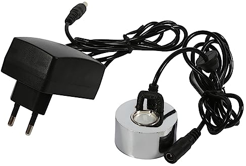 Generador de Niebla Ultrasónica de 24 V, Nebulizador, Fuente de Agua, Atomizador para Estanque, Humidificador de Aire con Adaptador 100-240 V, Ideal para Fuentes Interiores y