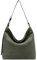 Liebeskind Berlin CHUDY SUEDE Hobo L, cypress green L