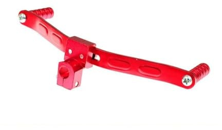 AUGUST SNOW Palanca de Cambio de Marchas Moto Palanca De Cambios Plegable para Motocicleta Accesorio Universal para Pieza De Motor ATV Palanca De Cambios De Aluminio Palanca Pedal Cambio