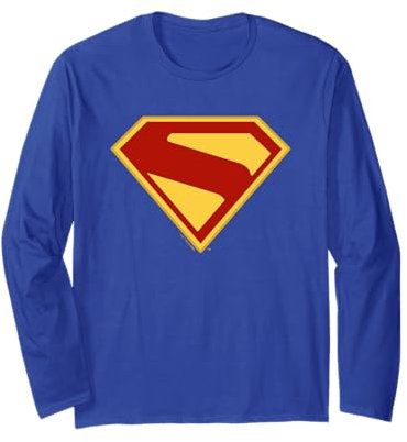 SUPERMAN (2025 Movie) S-Shield Long Sleeve T-Shirt