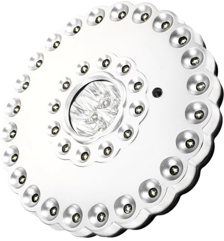 HONITANO Lámpara Led Para Camping Exterior Con Luces Colgante Iluminación Brillante y Ahorro Energético Batería No Incluida Para Sombrillas y Tiendas De Campaña Excursiones