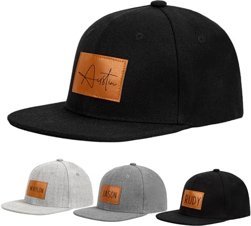 Custom Toddler Hat, Personalized Kid Baseball Caps Adjustable Truck Hat Baby Boy Snapback Hat
