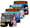 FREEGUN Boxer Homme Dragon Ball Z, Caleçon Homme Goku, Trunks et Buu (Lot de 4) M