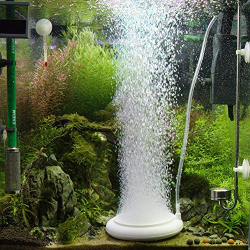 hygger Aquarium Luftausströmer, Aquariumsprüher, Sehr leiser Ausfluss, Aquarium, Luftstein, geeignet für Teiche, Aquarien und Fischtank, ideal für Aquarien-Luftpumpe