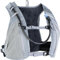 EVOC HYDRO PRO 6 + HYDRATION BLADDER 1,5, Trinkrucksack (2 Verpflegungsfächer und Reißverschlusstaschen, magnetischer Trinkschlauch-Clip, inkl. 1,5l Trinkblase, One Size), Stone