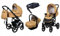 BabyLux® Kinderwagen Set 4 in 1 - UZO - incl. Babywanne, Buggy Sportsitz, Auto-Babyschale, ISOFIX-Basisstation - Autositz - Kinderwagenset - Kombikinderwagen mit Wickeltasche usw.