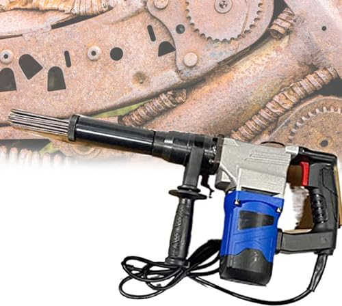 Cashwise Escalador Eléctrico de Aguja, 1100W Pistola desoxidante Manual de Agujas Cinceles de Chorro eléctrico de Alta Potencia para Eliminar óxido, escoria de Soldadura y Pintura