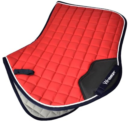 SC160 John Whitaker Club Close Contact Saddle Pad (Burgundy, Full)
