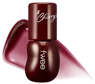 fwee 3D Voluming Gloss 70% (Rich) | High Shine, Non-Sticky Lip Gloss for Makeup | Long-Lasting, Moisturizing Gel Formula – Cherry Cola 70% | 30% & 70% Pigment Options | Stocking Stuffers | 5.3g