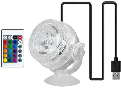 IP68 IPAPHERSHIER IP68 Iluminación de pesca sumergible | Luces de piscina en 6 colores - Luz pequeña de agua, proyector para la decoración del estanque de la piscina