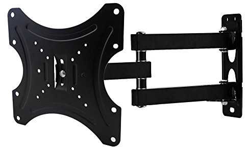 JUSTOP Tilt Swivel Arm TV Wall Bracket Mount For 10 to 42 LED LCD Plasma & Curved TV/Monitor Screens Strong Arm Hold Up to 30Kg With Maximum VESA Size 200 x 200 mm