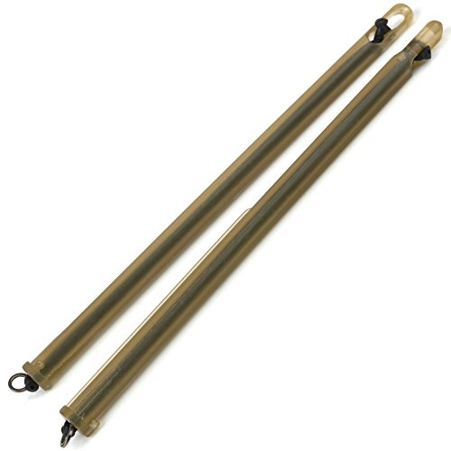 Fox Matrix Elasticated Feeder Tubes - 2 Gummischläuche zum Angeln mit Feederkorb, Schlauch zur Montage von Feederkörben, Ausführung:Large