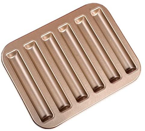Homoyoyo Biscuit Mold Cake Molds Cookie Molds Chocolate Candy Molds Pastry Baking Molds Madeleine Pan Biscuit Stick Baking Tray Household Baking Mould Cakes Bakewares Mini Loaf Cake Mold