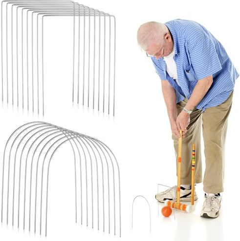 Krocket-Wickets Ersatz für Krocket-Metall-Krocketreifen, 18 Stück