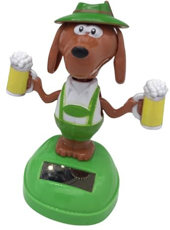 Figure a Testa Mobile Danzanti - Giocattolo Da Ballerino Oscillante Ad Energia Solare, Ornamento Per Cruscotto Per Auto | Collezionismo Bobblehead, Figure Di Cane Tremolante, Figure Di Tê