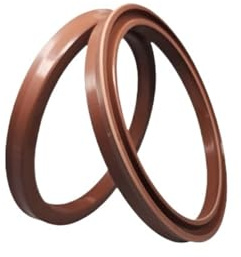 TC Retén del eje de aceite, Sello hidráulico radial de eje FKM tipo USH, diámetro interior 11,2-275 mm, copa en forma de U de un solo labio for vástago de pistón de caucho fluorado.(22x30x5(2pcs))