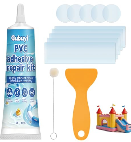 60ml Kit Reparation Piscine, Rustine Piscine, Rustine Matelas Gonflable