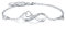 Billie Bijoux Infinity Unendlichkeit Symbol Damen Armband 925 Sterling Silber Zirkonia Armkette Verstellbar Charm Armband (4-Infinity Heart)