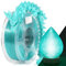 IEMAI PETG Filament 1.75mm, Flammpunkt Transparent PETG Blau 1Kg, High Speed 3D Drucker Filament, Maßgenauigkeit +/- 0,02 mm