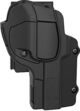 Beretta Fondina 92 Clip da Cintura OWB per 92fs 98fs M9 - Nascosta IWB Destra Nero
